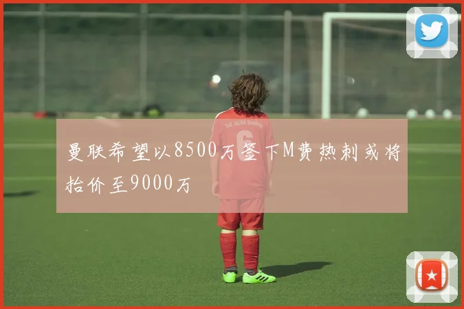 曼联希望以8500万签下M费热刺或将抬价至9000万